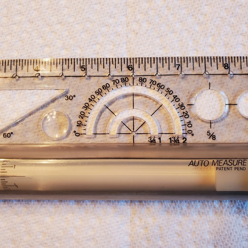 Supa Roller Ruler Vintage Made In Australia - Picture 3 of 9